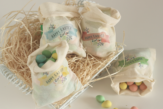 Easter Gift bags | Polkadot Prints