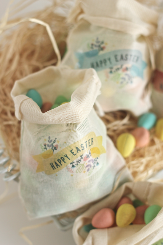 Easter Gift bags | Polkadot Prints