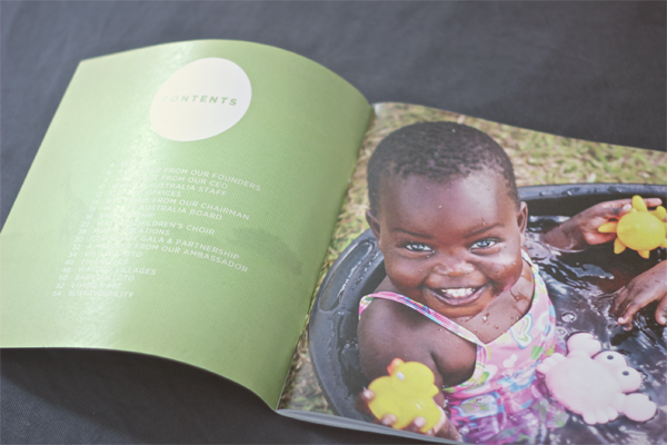Freelance Graphic Design for Watoto Charity