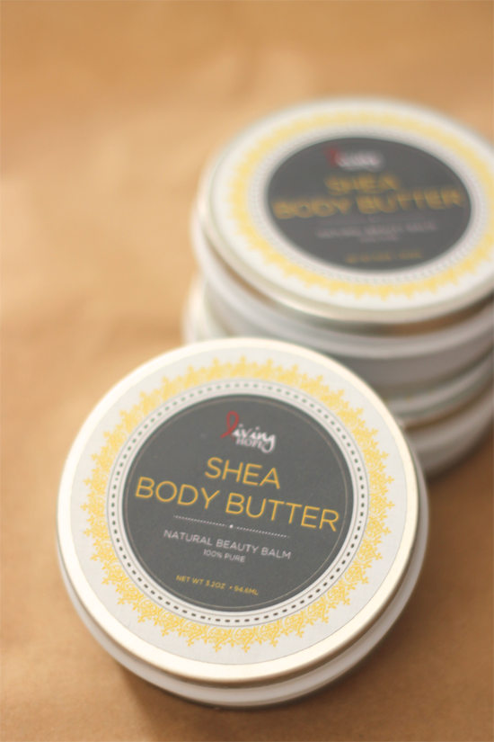 Living Hope Sustainability Projects for Ugandan women - Shea Butter Packaging