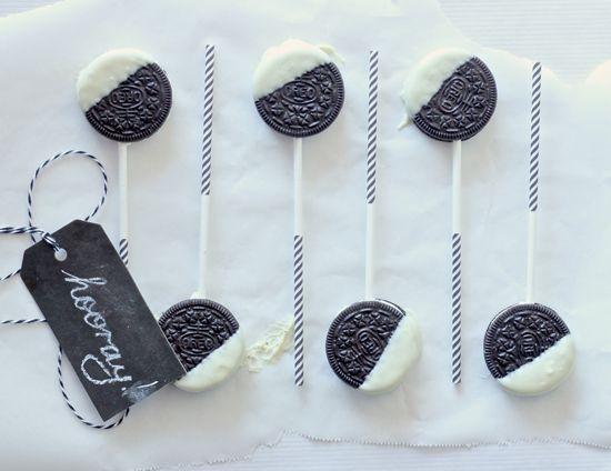 Oreo Treat Sticks by www.polkadotprints.com.au