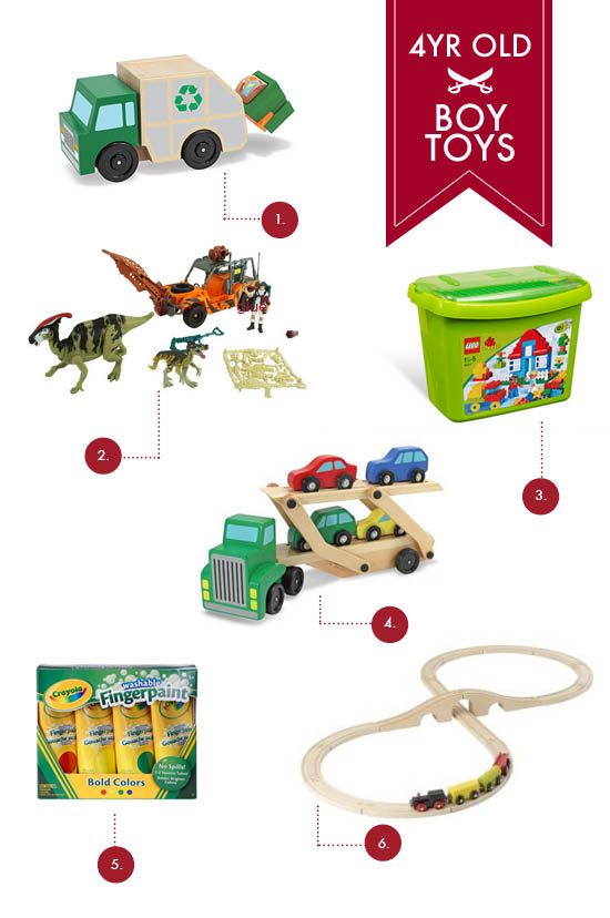 4yr old boy toys list