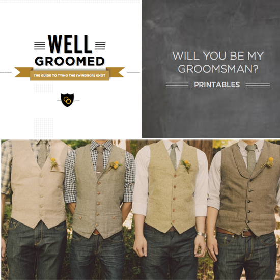 Well Groomed | Guy Wedding Inspiration  via www.polkadotprints.com.au