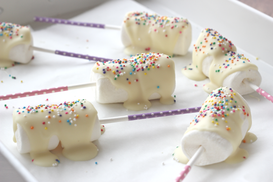 Marshmallow Pops | Treat Sticks by Polkadot Prints