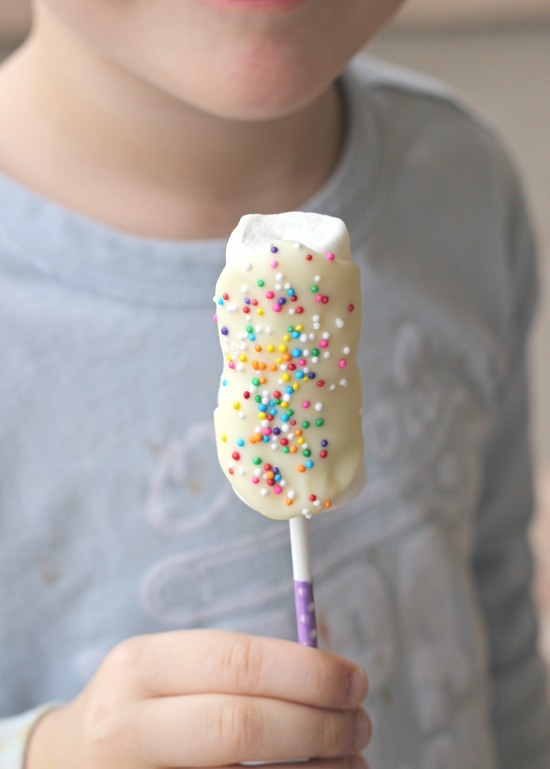 Marshmallow Pops | Treat Sticks by Polkadot Prints