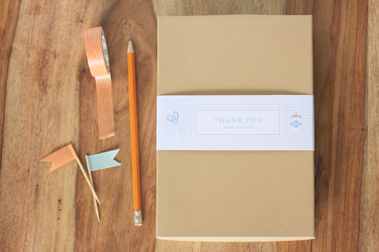 Teacher Notecard Gift Pack | by Polkadot Prints