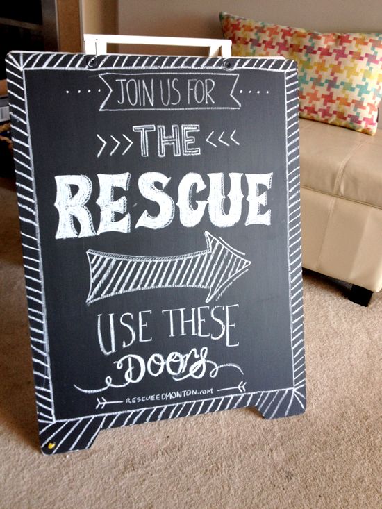 Chalkboard Sign Art | Polkadot Prints