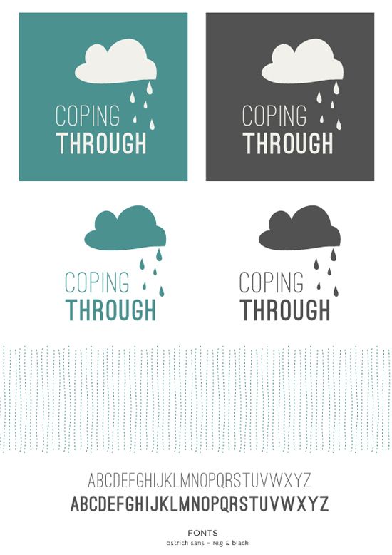 Coping Through Logo | by Polkadot Prints photo Coping-Through-Branding_zps2dc92454.jpg