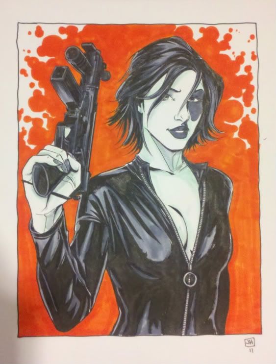 Jeremy Haun Domino Sketch