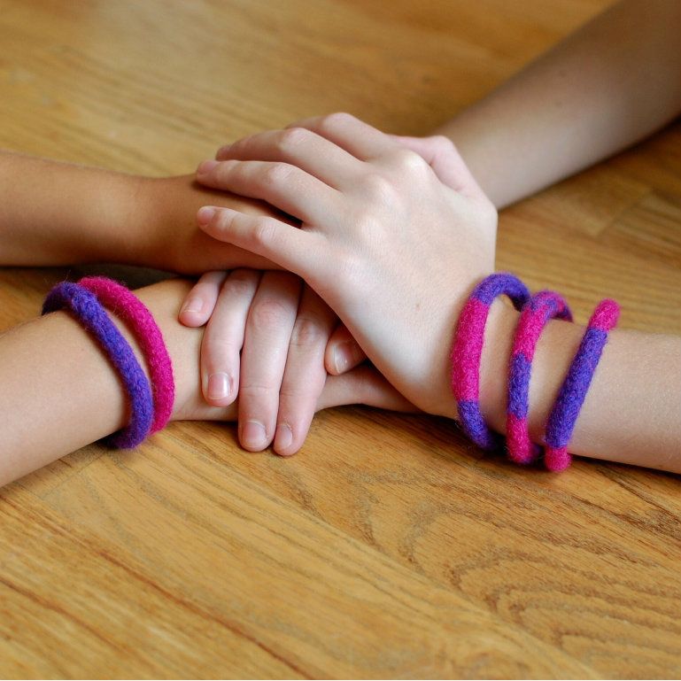 Felted Bracelets Felted Bracelets