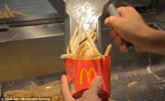 Como se han las patatas fritas de McDonald