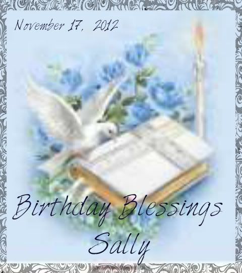 Birthday Blessings Sally