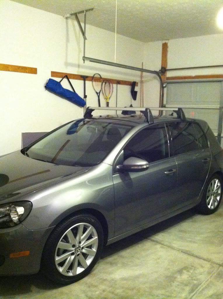 '11 Golf TDi with OEM roof rack; MPG hit? Forums