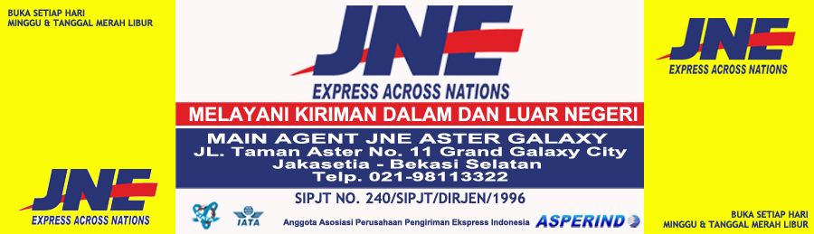 JNE BEKASI | AGEN JNE |  BEKASI SELATAN  | GRAND GALAXY CITY