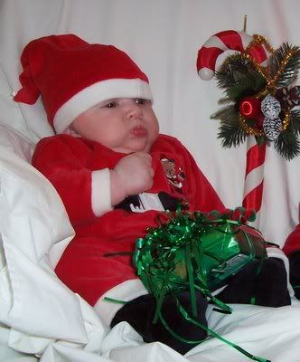 Christmas Baby Photo Picture
