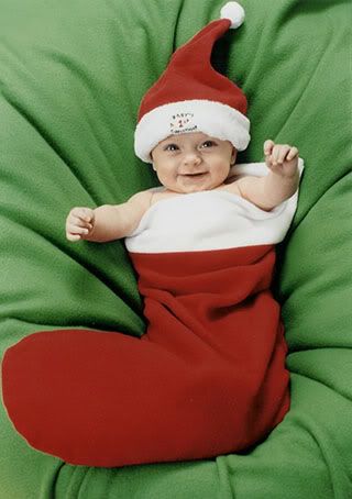 Christmas Baby Photo Picture