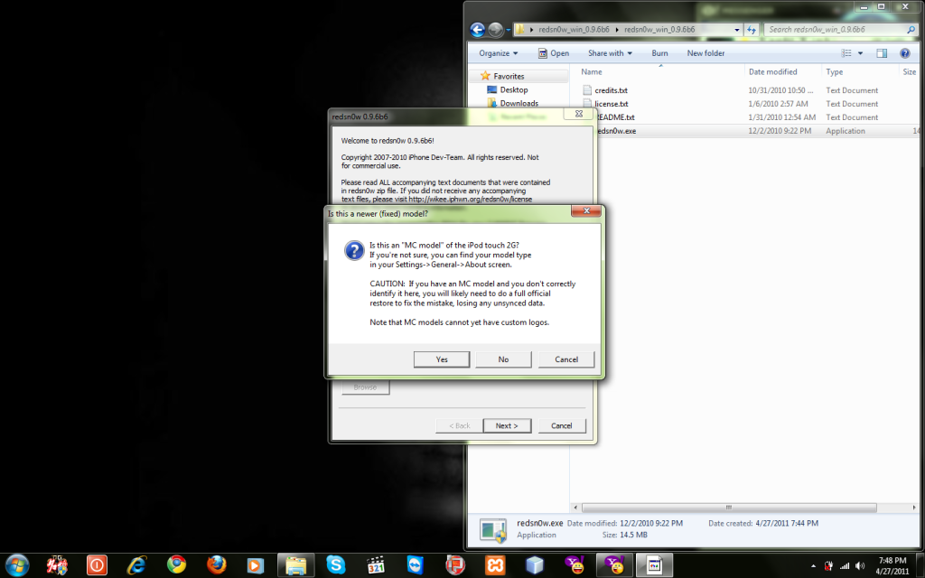Jailbreak iPod touch 2g FW 4.2.1(8C148) Vi???t b???i joslam