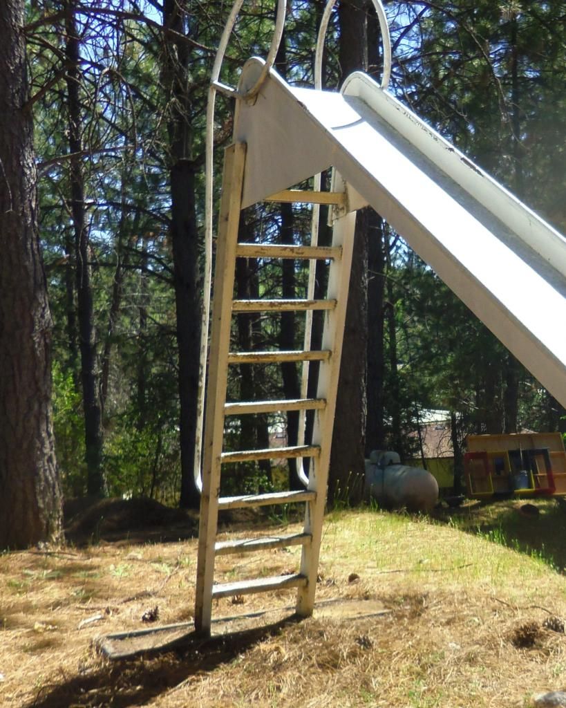 VINTAGE PLAYGROUND SLIDE 16 FOOT LONG BY 9 FOOT HIGHRETRO OLD