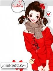 hinhnenso1.com - Hinh nen girl cute 3d - mobile wallpaper 012
