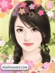 hinhnenso1.com - Hinh nen girl xinh va hoa - mobile wallpaper 371