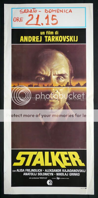 Stalker Original Italian Movie Poster Andrei Tarkovsky