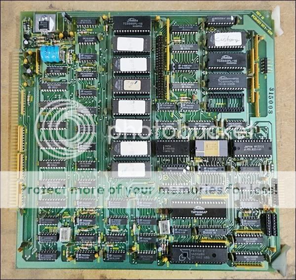   Control Board PCB493 901 158 Rev B CRUSADER II MAIN PROCESSOR BOARD