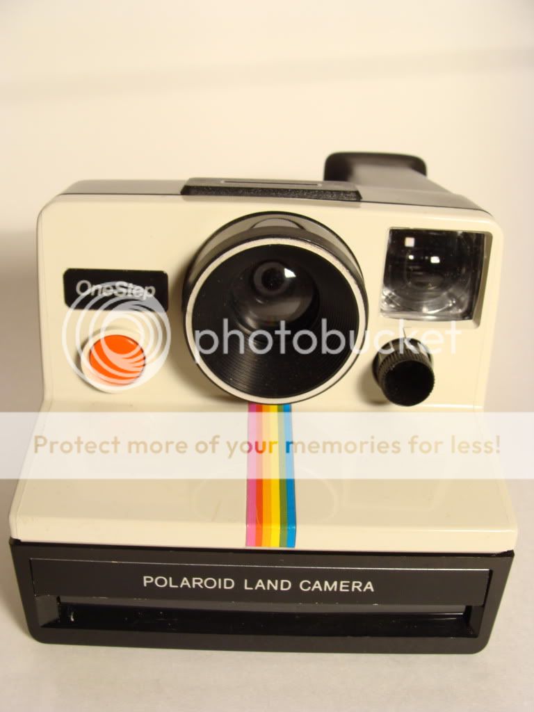 Polaroid SX 70 One Step Rainbow Vintage Instant Camera TESTED  