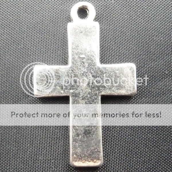  120pcs tibet silver cross Charms 30x19mm  