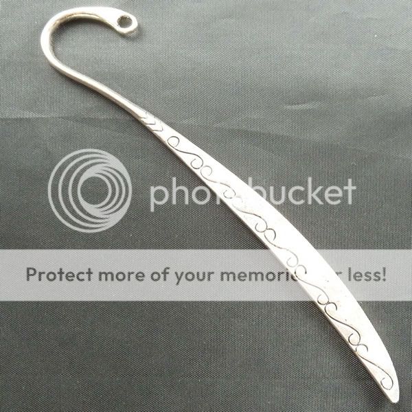 free ship 8pcs tibet silver nice Bookmarks 123x8mm  