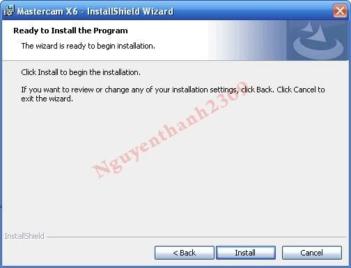 install mastercam x6 install mastercam x6