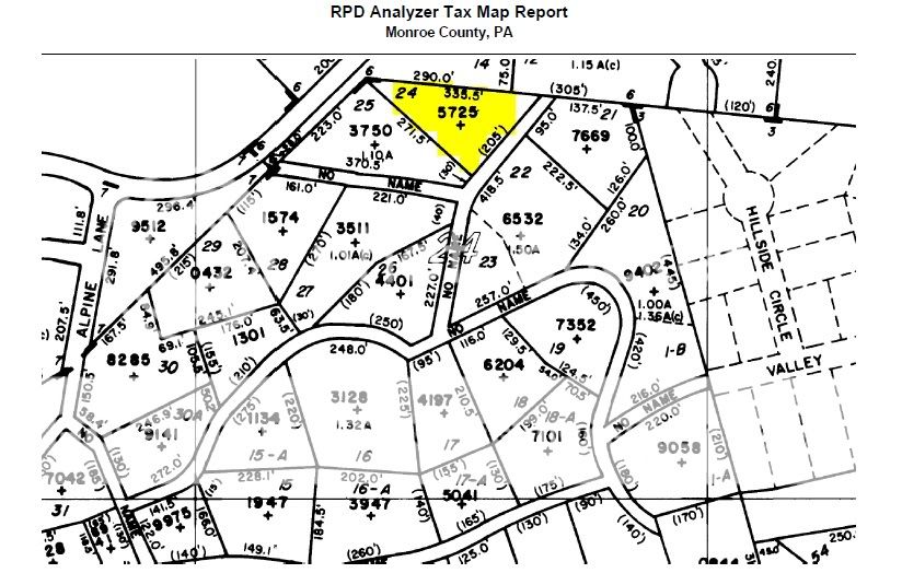 woodlands township property tax